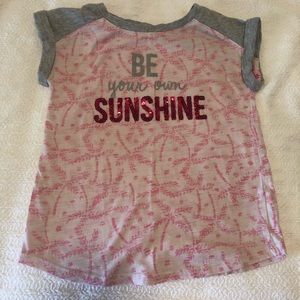 Cat & Jack Sequined and Glitter T-shirt